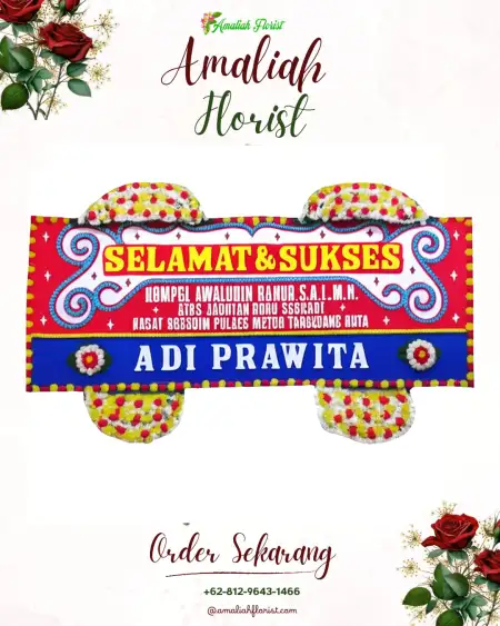 Papan Bunga Ucapan Selamat Tanjungsakti Pumu
